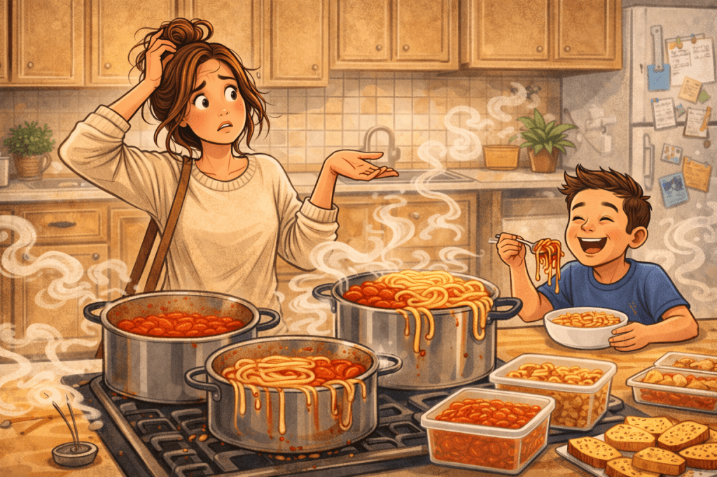 Cooking for Two After Years of Cooking for a Whole Family